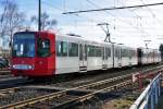 Stra�enbahn Linie 18 KVB ...  Rolf Reinhardt 31.03.2011
