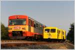 stainzerbahn X610.907, X616.911 und X626.205 am 16.7.2010 beim Fotohalt kurz nach dem Bahnhof Preding in Wohlsdorf. Der Grund f�r den Fotohalt war die Vorbeifahrt des R 8597 von Graz nach Wies Eibiswald.