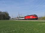 IR 2130 (Konstanz-Biel/Bienne), gezogen ...  Silvan Wyss 24.03.2011