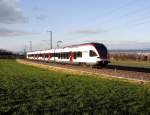 Ein Stadler FLIRT am ...  J�rgen Vos 16.01.2012