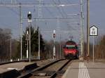 Kurz vor der Durchfahrt ...  J�rgen Vos 16.01.2012
