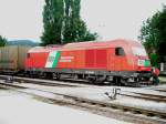 Eine Hercules der STLB steht im Sommer 2009 abfahrbereit in ...