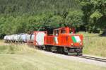 Am 08.07.2010 fuhr die VL12 mit dem Zug 79872 nach ...