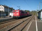 151 046-0 als Vorspannlok ...  Alexander 22.10.2011