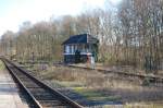 Foto vom 17.2.2008. Zwei Signale und eine Weiche! Daf�r so ...