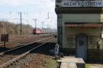 Stellwerke Immer was los am Abzweig Mainz-Kostheim... (M�rz 2009).