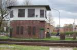 Ehemaliges Stellwerk Boisheim Fahrdienstleiter. ...  Andreas Strobel 28.03.2010