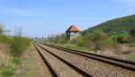 Ehemaliges Stellwerk Lo in Laucha (Unstrut); 28.04.2010  ...