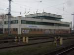Das Zentralstellwerk von Warnem�nde.   ...