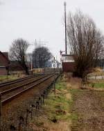 Blockstelle Vernum mit Bahn�bergang ...  Andreas Strobel 07.02.2011