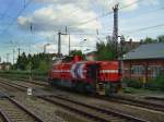 Die G 1700 DH 701 am 26.08.2008 bei der Durchfahrt ...