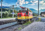 X 534 074-0 steht am 14.8.2017 im Bahnhof Greifenburg-Weißensee.