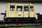 Draisine / Bahndienstfahrzeug ÖBB KL X626 195, am 16.09.2014 aufgebockt auf einem Transportwagen der Stainzer Lokalbahn (ex Zillertalbahn) im Bahnhof Stainz.