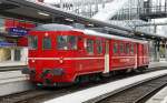 Vorige Wochen wurde von einem Triebwagen der Sihltalbahn eine sterreichrundreise durchgefhrt.Hier zu sehen in Bruck/Mur am 16.09.2013.