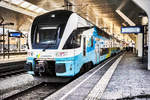 4110 trifft als west 960 von Wien Praterstern, in Salzburg Hbf ein.
Aufgenommen am 27.12.2017.