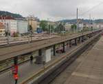 Bahnsteig 4a in Salzburg Hbf; 27.05.2011