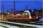 SLB 1216 940 steht als Lokzug im Bahnhof Salzburg. 
20.2.2012