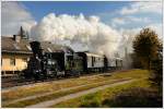 GKB 671 (BJ 1860) am 26.10.2015 mit ihrem Spz 8521 von Graz nach Deutschlandsberg, bei der Einfahrt in Lieboch.