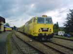 Br 2043 bei der Enfahrt in den Bahnhof Emmersdorf.