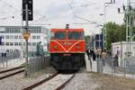 RBAHN 2050.09 am 10.September 2017 vor dem SDZ 84491 nach Pamhagen im Bf.