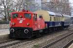 BIF 2062 053-1 fährt am 11.November 2018 mit dem, vom Verein Kaltenleutgebner Bahn veranstalteten, SR 17345 (Wien Hbf.