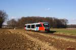 5022 048 war am 16.01.2012 als Zug 4151 der Linie S 51 von Spielfeld-Stra nach Bad Radkersburg unterwegs.