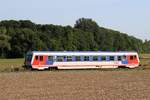 ÖBB 5047 039-2 als R 7233 (Obersdorf - Gänserndorf) am 15.September 2019 zwischen Prottes und Gänserndorf.