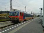 Nachschuss des 5047 082-2 bei der Fahrt aufs Abstellgleis am 18.8.2015 in Attnang-Puchheim.