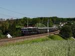 Die 1010 015 mit dem Majestic Imperator nach Passau am 19.05.2017 unterwegs bei Haiding.