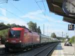 1016 047-1 in Prien am Chiemsee, Aufgenommen am 16.09.12