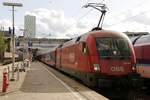 ÖBB 1016 034 mit HKX in Hamburg Altona, am 03.09.2017.