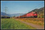 1044 042 mit Güterzug bei St.Georgen ob Judenburg am 19.10.2001.