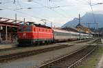 Am 18.8 konnte man die 1044.120 mit EC315 bei der Ausfahrt aus den Salzburger Hbf. sichten. 