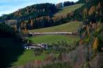 Kleiner Vorgeschmack auf den Herbst: IC 650 ist von Graz nach Wien unterwegs und konnte auf der Semmering Nordrampe bei Klamm Schottwien abgelichtet werden.