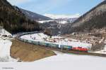 Am 10.03.2012 wurde eine 1063 im Schiebedienst am Brenner eingesetzt.