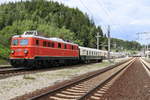 NLB 1110.505 im Bahnhof Rosenbach am 16.7.2017 mit dem SE 14373