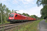 ÖBB 1116 093 @ Darmstadt Kranichstein am 02.09.2017.