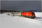 1116 140 fhrt mit EC 102  Polonia  von Villach nach Warschau.