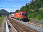 Taurus BB 1116 126-2 zieht den IC 2055 Saarbrcken - Heidelberg am 06.09.2011 durch Lambrecht