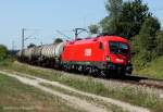 1116 031 am 6.8.13 mit einem Kesselzug nach Salzburg in Ostermnchen