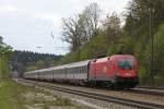 1116 053 fuhr am 14.4.14 durch Aßling.