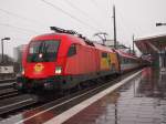 1116 064 mit IC 390 von Linz Hbf nach Frankfurt Hbf.