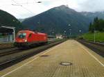 1116 280 am 28.6.2015 bei der Durchfahrt in Mallnitz-Obervellach.