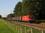 Die 1116 172 mit einem Stahlzug am 03.09.2011 unterwegs bei Vogl.