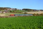 In engen Bögen schlängelt sich die Summerauer Bahn bei Gaisbach durch das Mühlviertel.