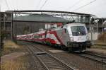 1116 249 fhrt als Railjet556 am 3.12.2012 in den Bahnhof Kapfenberg ein.