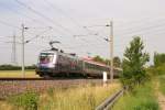 ÖBB 1116 250 am 22.06.2011 mit EC 113 bei Markgröningen.