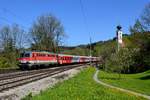 Für den am Vormittags-Motiv in Wernstein am besten im Licht liegenden REX 1781 nach Linz HBF war am 24.