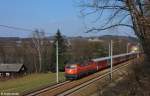 BB 1142 575-8 vor R 5919 Passau - Linz, Passauer Bahn KBS 150 Passau - Wien, fotografiert am Inn bei Schrding am 16.03.2013