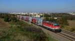 1142 593 mit R 2339 von Wien Floridsdorf nach Wiener Neustadt Hbf bei Guntramsdorf, 19.10.2014